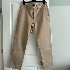 J. Crew khaki pants.